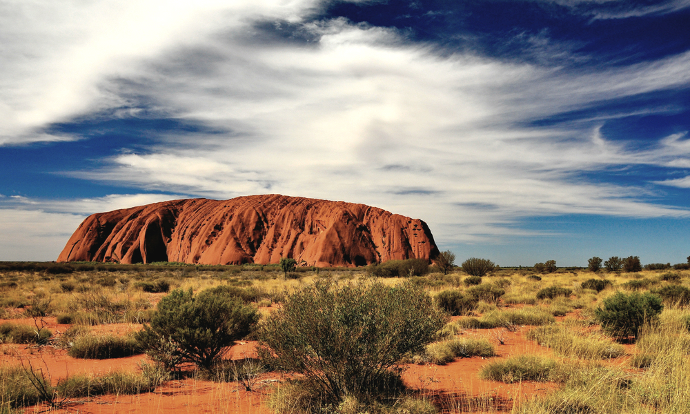 Aborygeni, Uluru w Australii